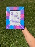 I Am a Goddess (Purple) – Starlight Frame Affirmation Decor