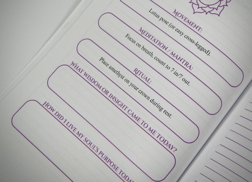 Crown Chakra Healing Journal
