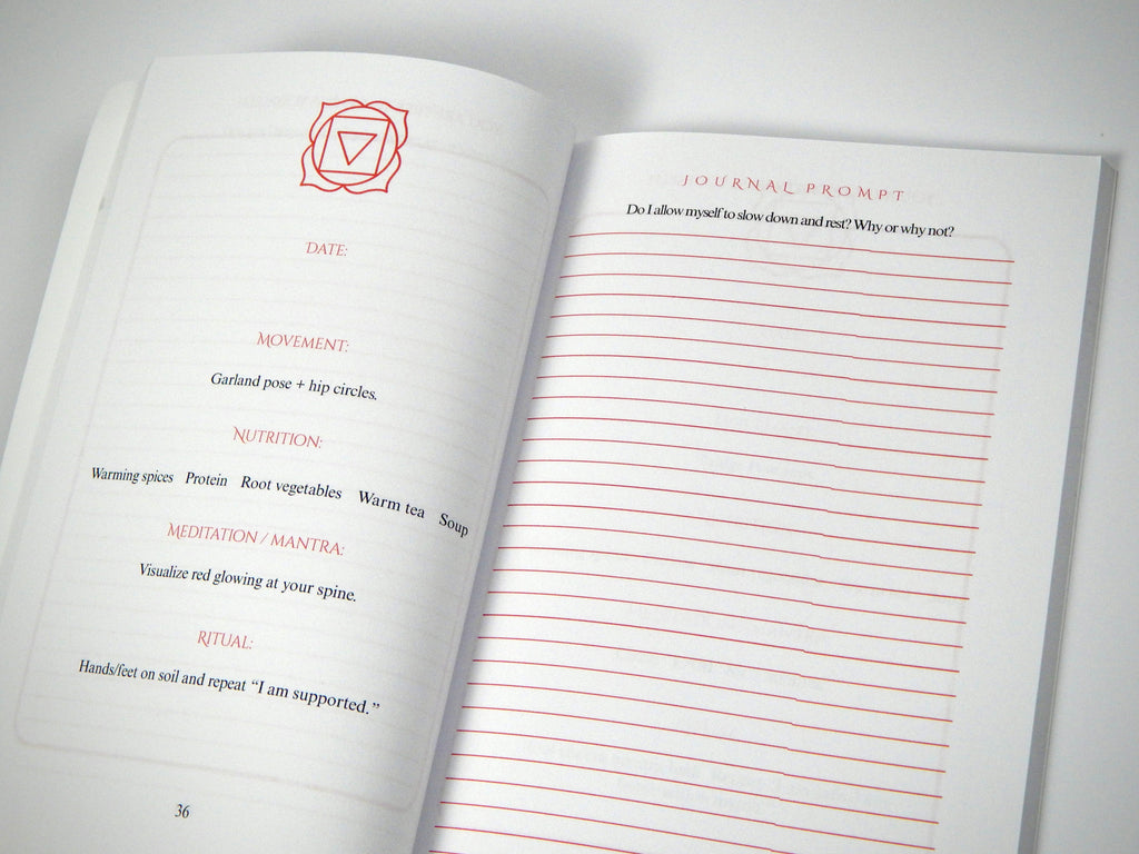 Root Chakra Healing Journal