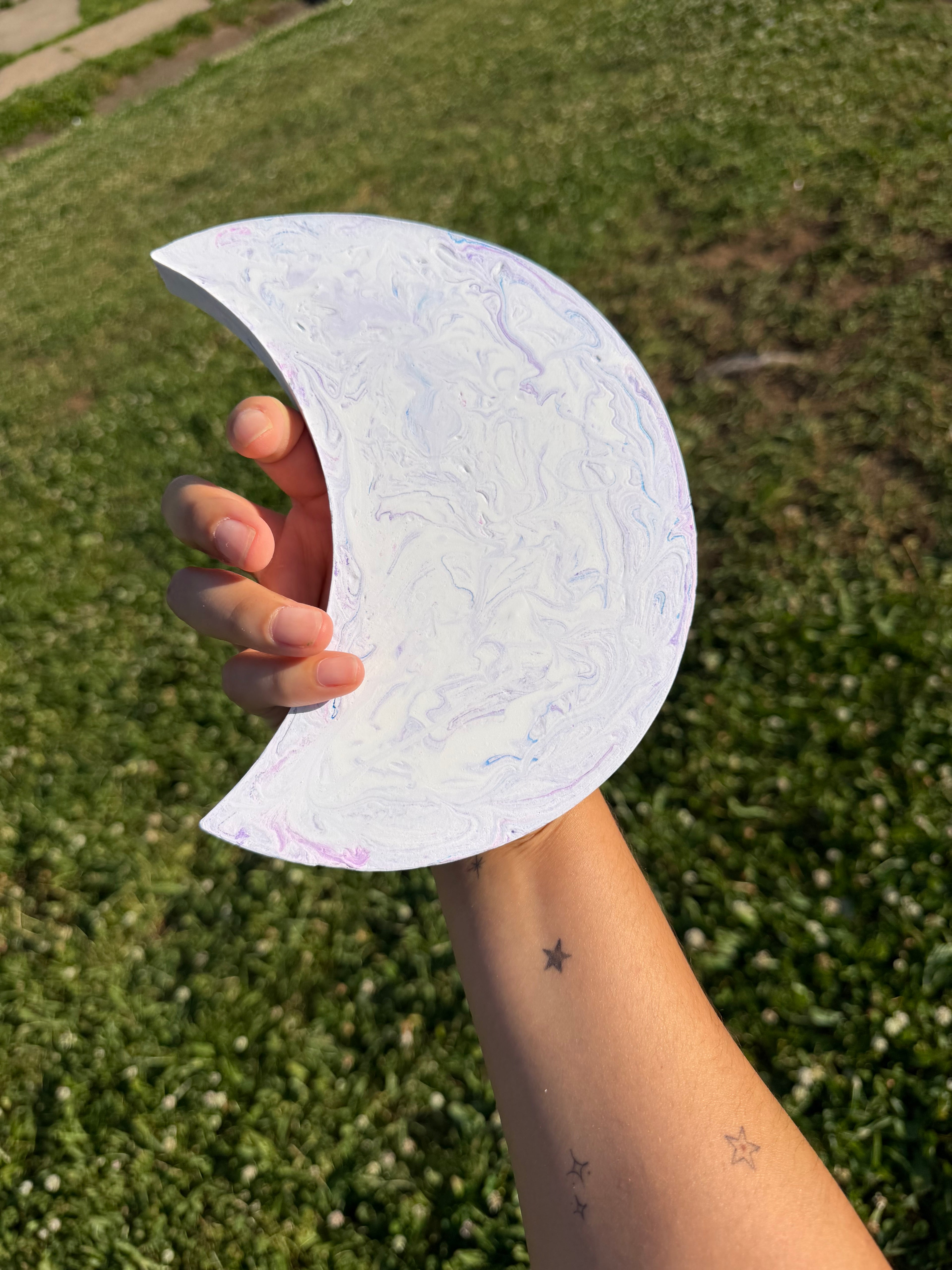 Moon Keepsake Tray | Purple & Blue